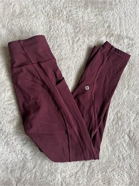 Lululemon Time To Sweat Crop 23" size 2